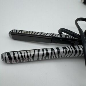 Cortex Zebra Print 1" Ceramic Flat Iron Hair Straightener – Tested Works